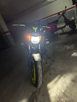 Yamaha MT-07 2019 A2 - SC project