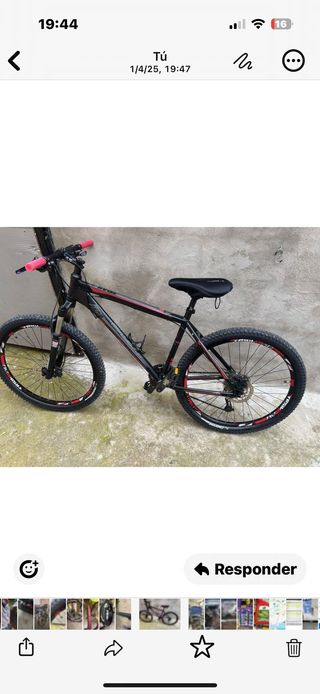 Bicicleta Berg Negra Poco Uso