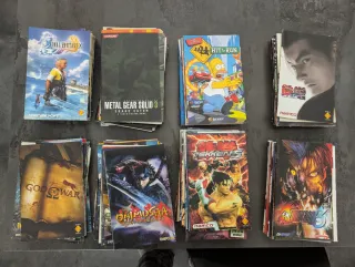 Lote 185 Manuales PlayStation 2