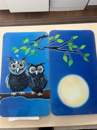 Cubre vitrocerámica de cristal.