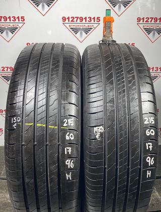 215 60 17 H GOODYEAR RUEDA AL 90% VIDA UTIL
