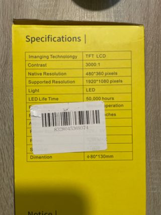 Proyector Mini LED SOURCE