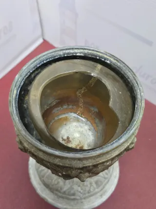 Antiguo Quinqué Francés