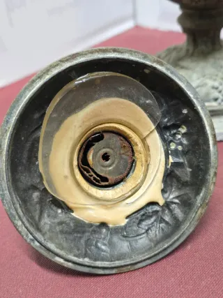 Antiguo Quinqué Francés