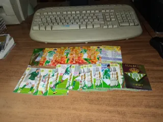 Cromos REAL BETIS de 2010 a 2016