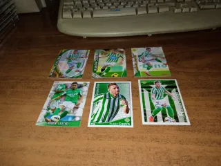 Cromos REAL BETIS de 2010 a 2016