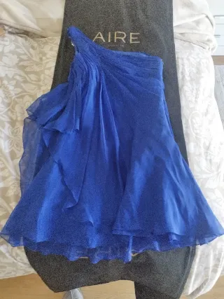 Vestido de fiesta azul