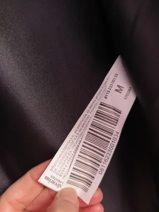 Chaleco pelo sintético largo