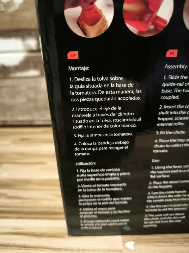 Prensa Tomates Elma Roja