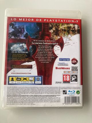 Juego PS3 Dragon Age Origins Essentials