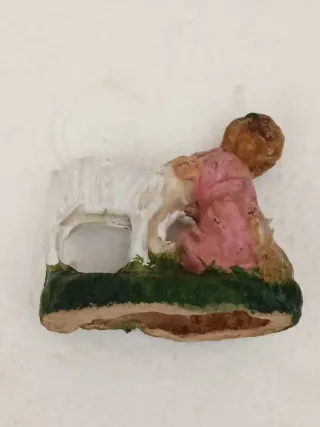 Pastorella presepe vintage