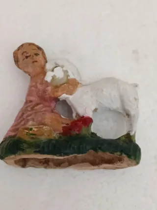 Pastorella presepe vintage