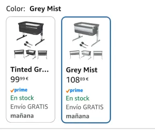 Cuna colecho Bebeconfort Calidoo 0-6 meses.