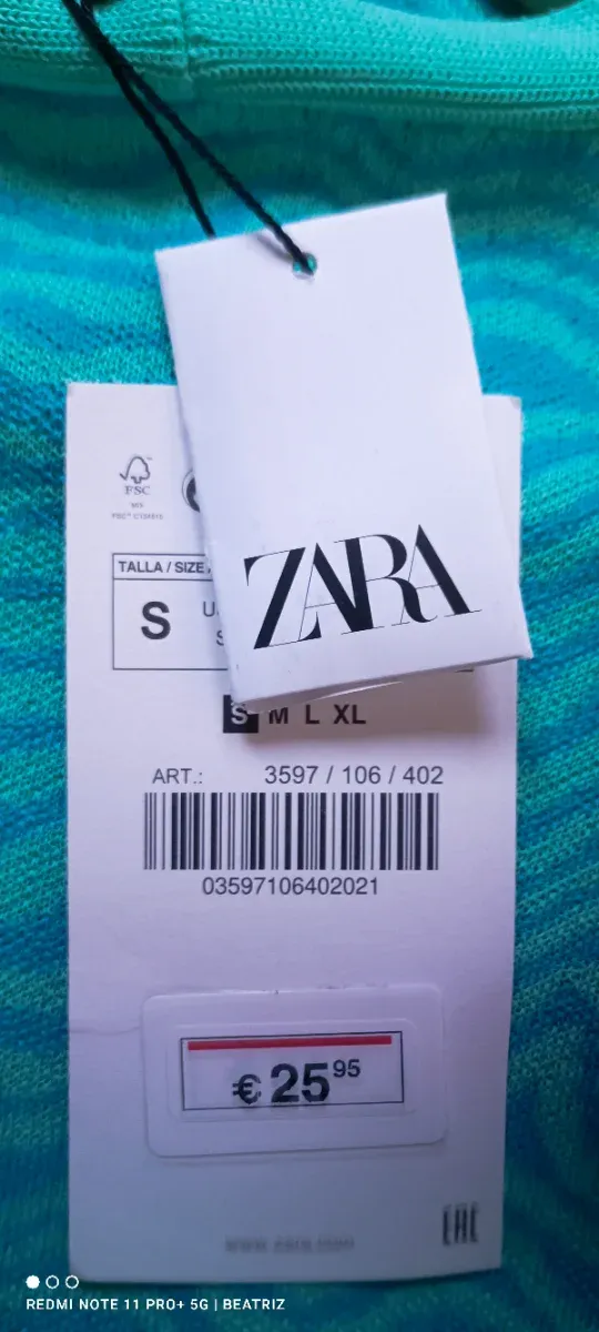 Conjunto Vestido y Chaqueta Zara