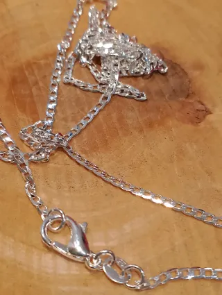 Cadena plata 70cm