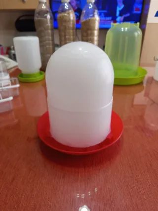 Pack comederos y bebederos cria pollos