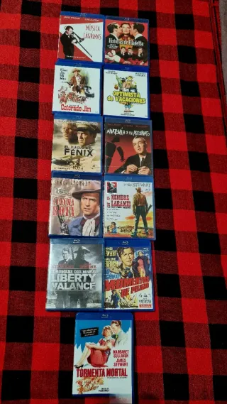 Colección Blu-ray James Stewart (10 Películas)