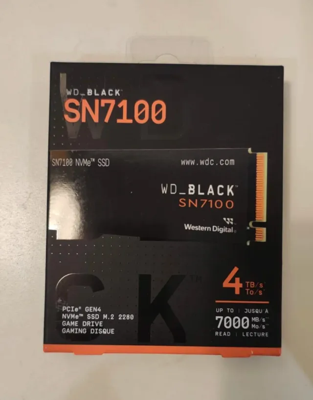 SSD WD SN7100 4TB PCIe Gen4 NVMe M.2