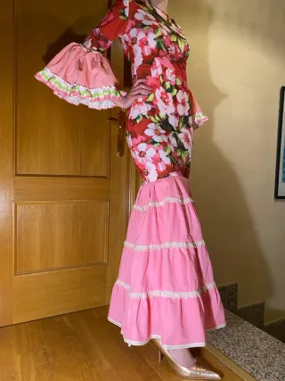 Vestido Flamenca flores