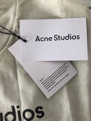 Camiseta Acne Studios Manga Larga Talla L