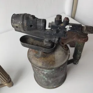 Soplete de soldar antiguo