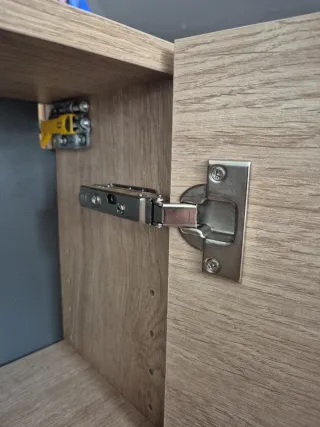 Mueble baño Vidrebany madera y metal