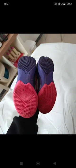 Botas de fútbol sala para niño número 34