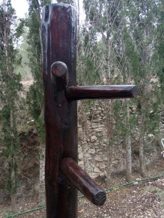 Muñeco Madera Wing Chun Artes Marciales