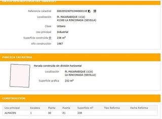 Nave industrial en alquiler en Rinconada (La)