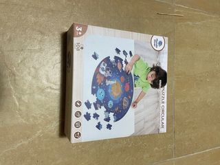 Puzzle Circular Espacio 108 Piezas Mundo Diver