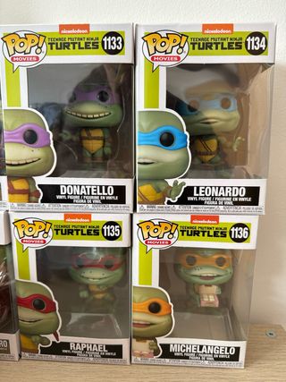 Pack Funko Pop Tortugas Ninja – Lote completo