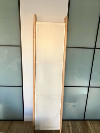 Biombo Zara Home 3 Paneles Madera y Tela