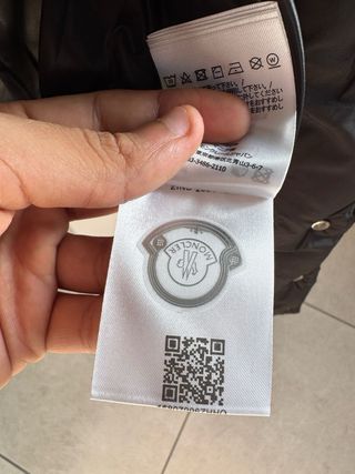 Giubbotto Moncler Nero