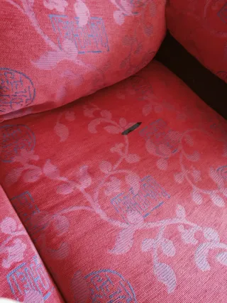 Sofá 2 plazas con un brazo suelto