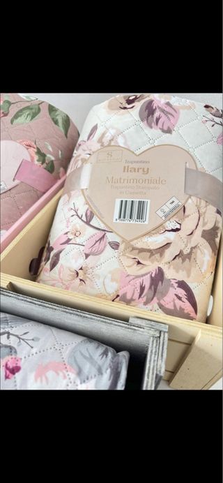 Trapuntino shabby matrimoniale