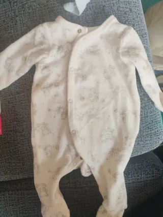 Pijama bebé oso peluche