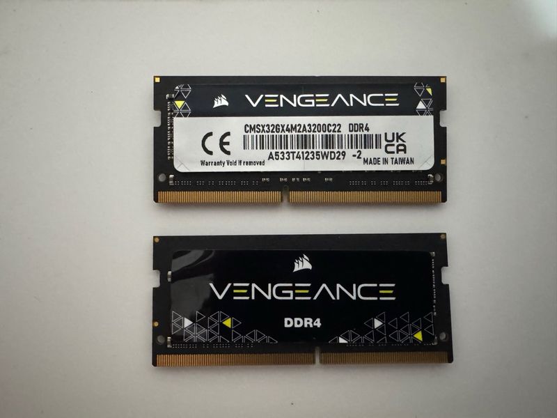 Corsair Vengeance 32GB DDR4 3200MHz Portátil
