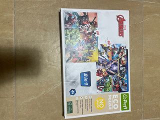 Puzzle 2 en 1 Avengers 60 piezas