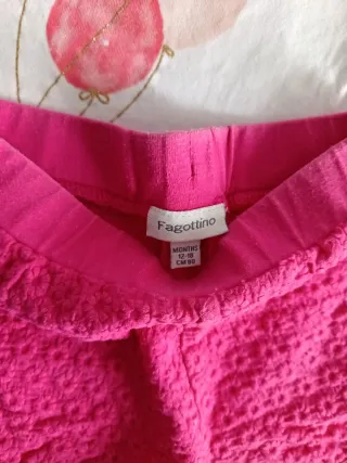 Completo bambina maglietta e pantaloncini