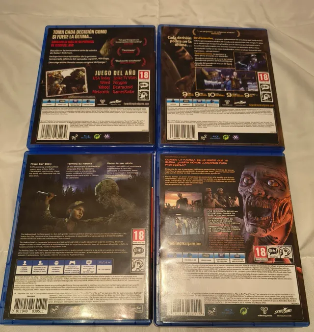 Saga Completa The Walking Dead Telltale PS4 Pal Es