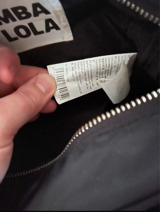 Bolso negro Bimba y Lola