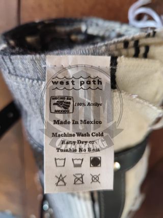 Coperta Messicana nera MasLoco