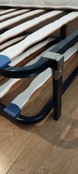 Cama nido con estructura metálica