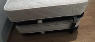 Cama nido con estructura metálica