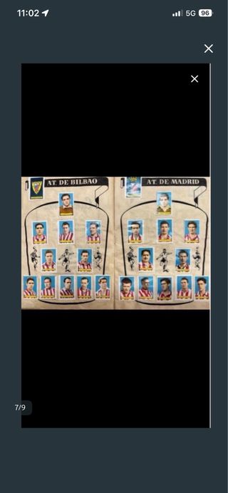 Álbum cromos Campeones Fútbol Español