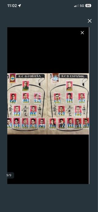 Álbum cromos Campeones Fútbol Español