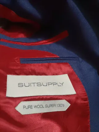 Americana Suitsupply Talla 44 Azul