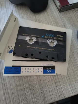 17 Cassette Sony FX II Cromo + miste pulite