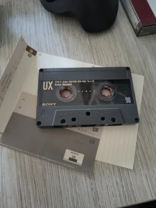 17 Cassette Sony FX II Cromo + miste pulite