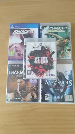 Lote juegos ps3 y ps4